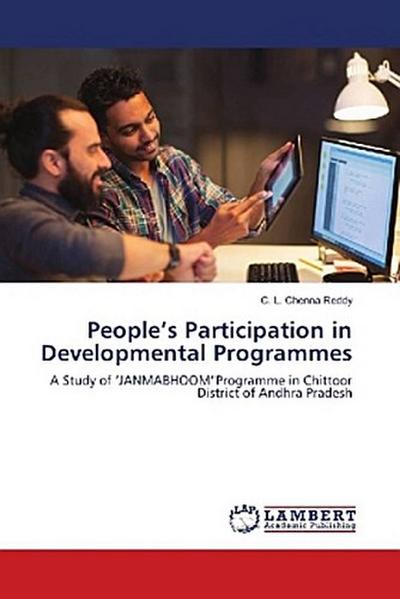 People’s Participation in Developmental Programmes
