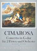 Konzert G-Dur für 2 Flöten und Orchester