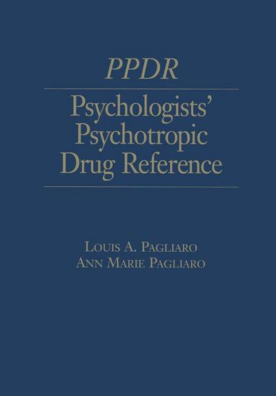 Psychologists’ Psychotropic Drug Reference