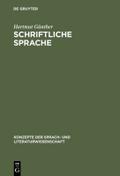 Schriftliche Sprache