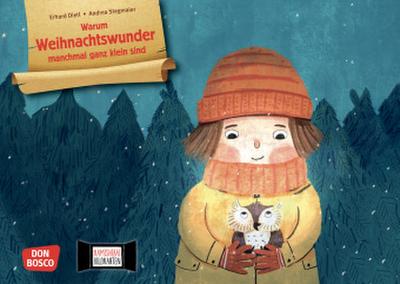 Warum Weihnachtswunder manchmal ganz klein sind. Kamishibai Bildkartenset