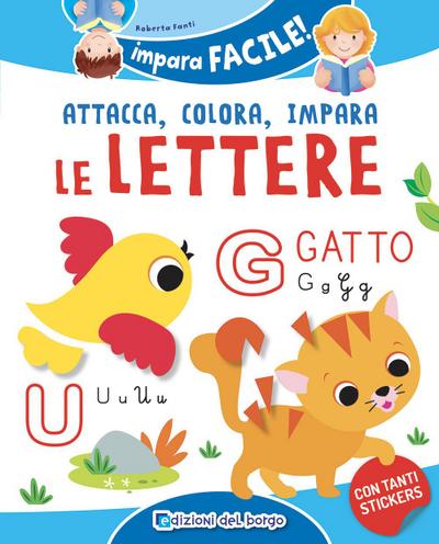 Le lettere dell’alfabeto. Con adesivi
