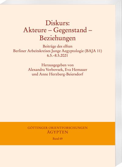 Diskurs: Akteure - Gegenstand - Beziehungen