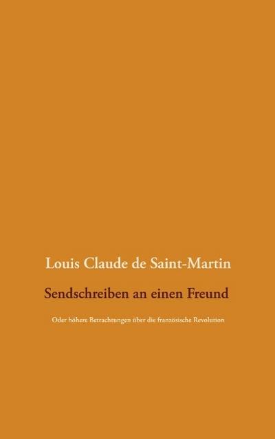 Sendschreiben an einen Freund