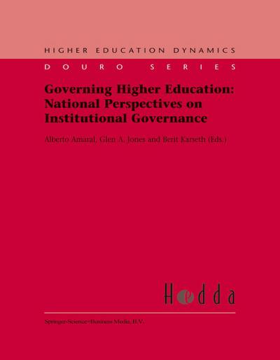 Governing Higher Education: National Perspectives on Institutional Governance