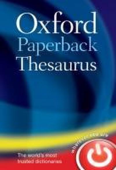 Oxford Paperback Thesaurus - Oxford Dictionaries