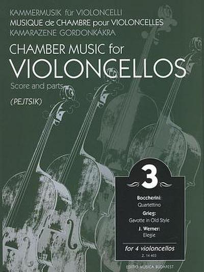 Chamber Music for Four Violoncellos, Volume 3