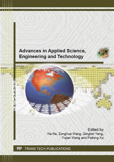 Advances in Applied Science, Engineering and Technology