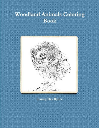 Woodland Animals Coloring Book