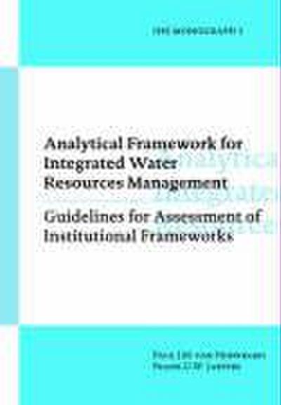 Analytical Framework for Integrated Water Resources Management