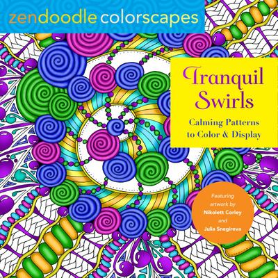 Zendoodle Colorscapes: Tranquil Swirls