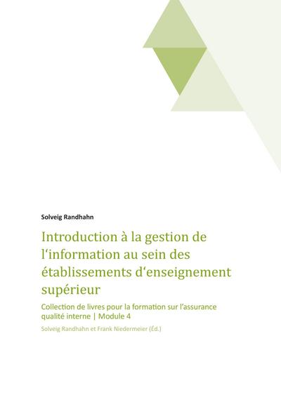 Introduction à la gestion de l’information au sein des établissements d’enseignement