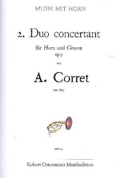Duo concertant Nr.2 op.7 für Hornund Gitarre