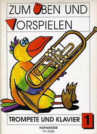 Zum Üben und Vorspielen, Trompete + Klavier. H.1