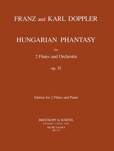Hungarian Fantasy op.35for 2 flutes and orchestra