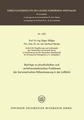 Beiträge zu physikalischen und verfahrenstechnisch