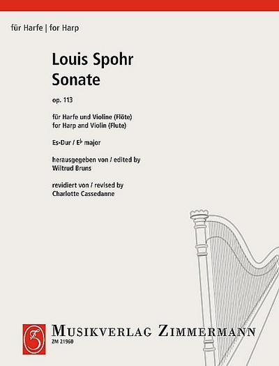 Sonate Es-Dur op.113für Harfe und Violine