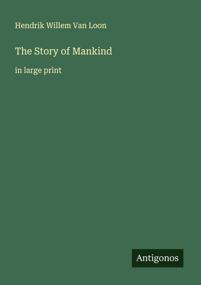 The Story of Mankind