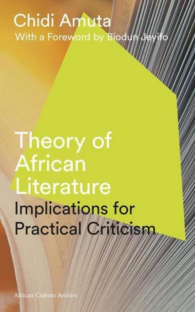 THEORY OF AFRICAN LITERATURE 2