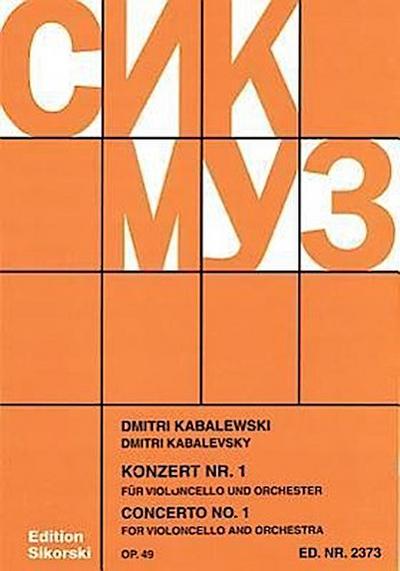 Kabalevsky, D: Concerto No. 1, Op. 49