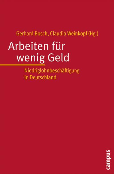 Arbeiten für wenig Geld