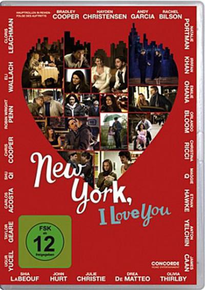 New York, I Love you, 1 DVD