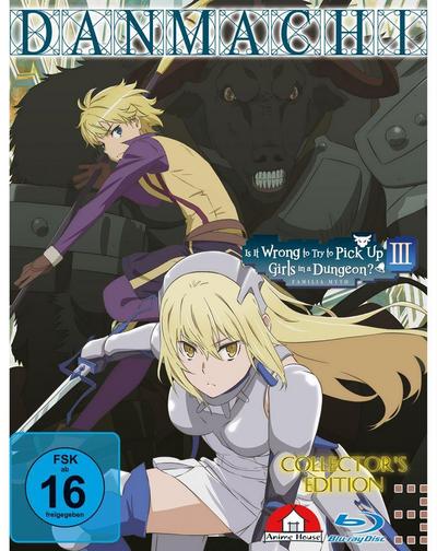 DanMachi - Is It Wrong to Try to Pick Up Girls in a Dungeon? - Staffel 3 - Vol. 3 Limited Collector’s Edition