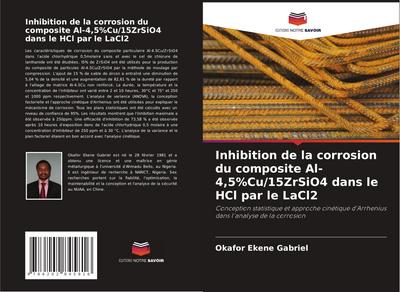 Inhibition de la corrosion du composite Al-4,5%Cu/15ZrSiO4 dans le HCl par le LaCl2