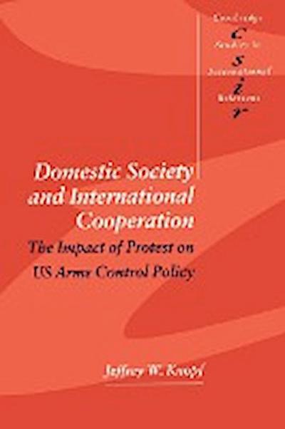 Domestic Society and International Cooperation