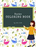 Ducks Coloring Book for Kids Ages 3+ (Printable Version)