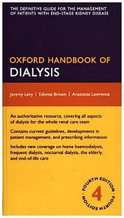 Oxford Handbook of Dialysis