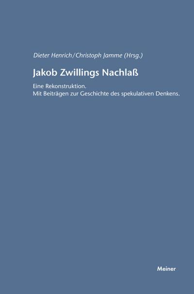 Jakob Zwillings Nachlass