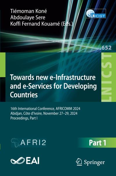 Towards New e-Infrastructure and e-Services for Developing Countries