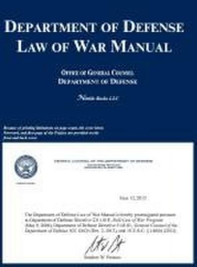 Department of Defense Law of War Manual