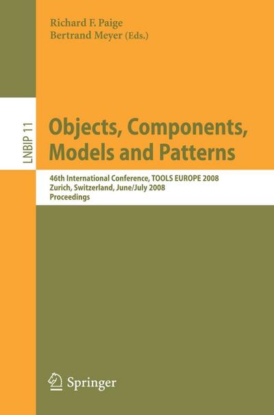 Objects, Components, Models and Patterns