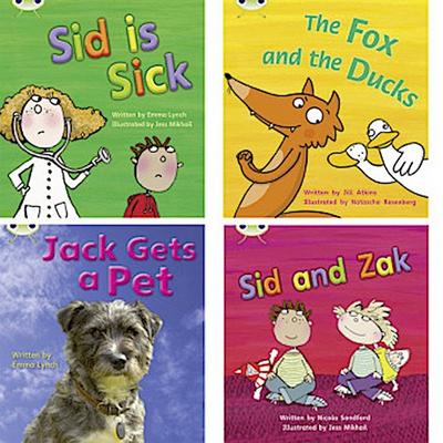 Learn to Read at Home with Bug Club Phonics: Pack 3 (Pack of 4 reading books with 3 fiction and 1 non-fiction)