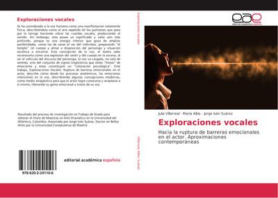 Exploraciones vocales