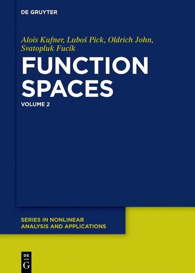 Function Spaces, 2