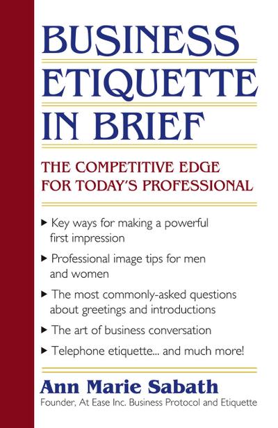 Business Etiquette in Brief