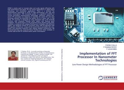 Implementation of FFT Processor In Nanometer Technologies