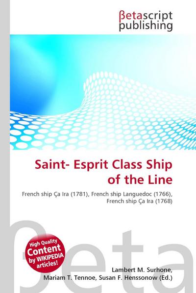 Saint- Esprit Class Ship of the Line
