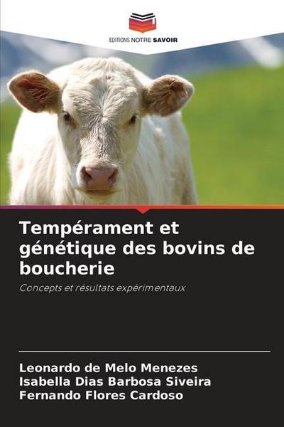 Tempérament et génétique des bovins de boucherie