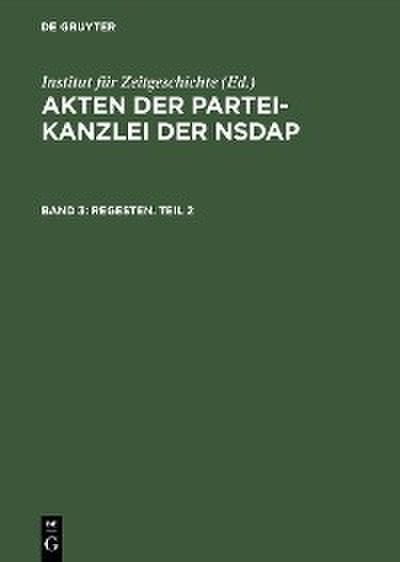 Regesten. Teil 2