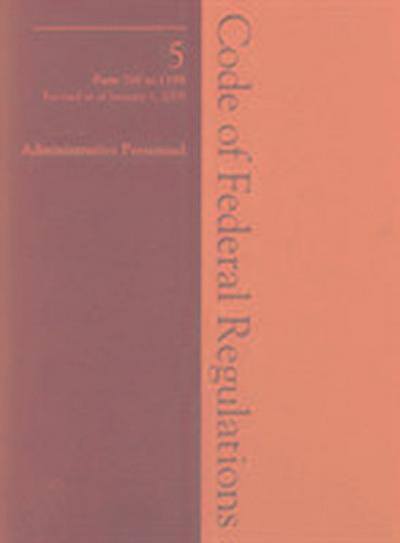 2009 05 CFR 700-1199