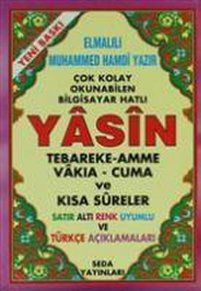 Yasin Tebareke Amme Satir Alti Mealli
