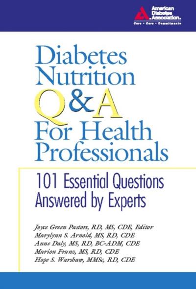 Diabetes Nutrition Q&A for Health Professionals