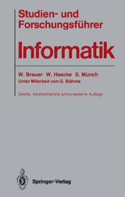 Studien- und Forschungsführer Informatik
