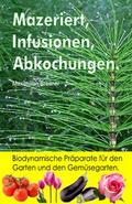 Mazeriert, Infusionen, Abkochungen. Biodynamische Präparate für den Garten und den Gemüsegarten.