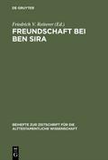 Freundschaft bei Ben Sira