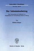 Der Submissionsbetrug.